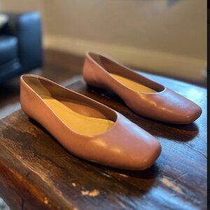 Everlane Leather Flats Mauve – Made in Italy – Size 11